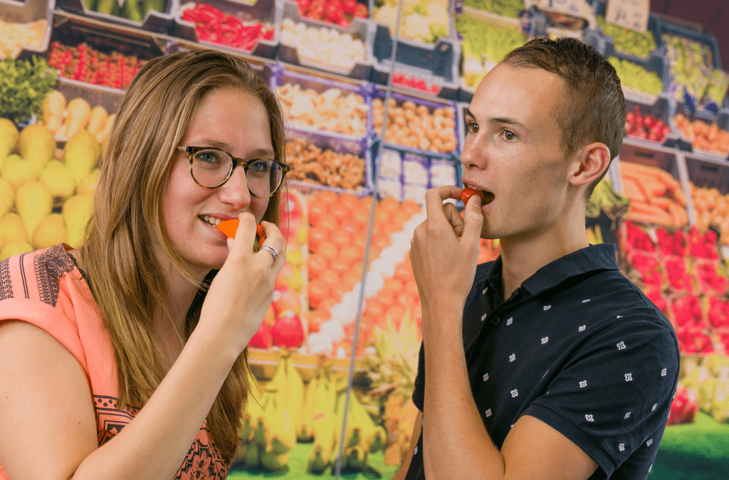 Smaakproeven in Markthal tijdens Dutch Agri Food Week