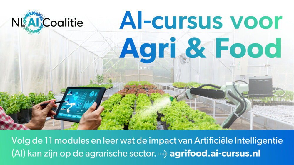 NL AI Coalitie lanceert AI-cursus voor Agri en Food