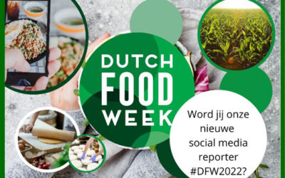 Dutch Food Week zoekt enthousiaste social media reporters