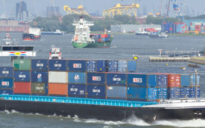 Nieuwe binnenvaartlijndienst Dutch Fresh Port Corridor 