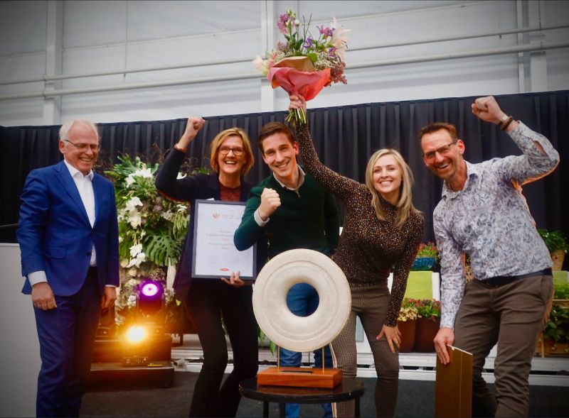 Van der Avoird Trayplant wint Tuinbouw Ondernemersprijs 2023