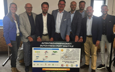 Bijeenkomst Samenwerking vervoer via de binnenvaart en slim vervoer van containers met versproducten buiten de spits