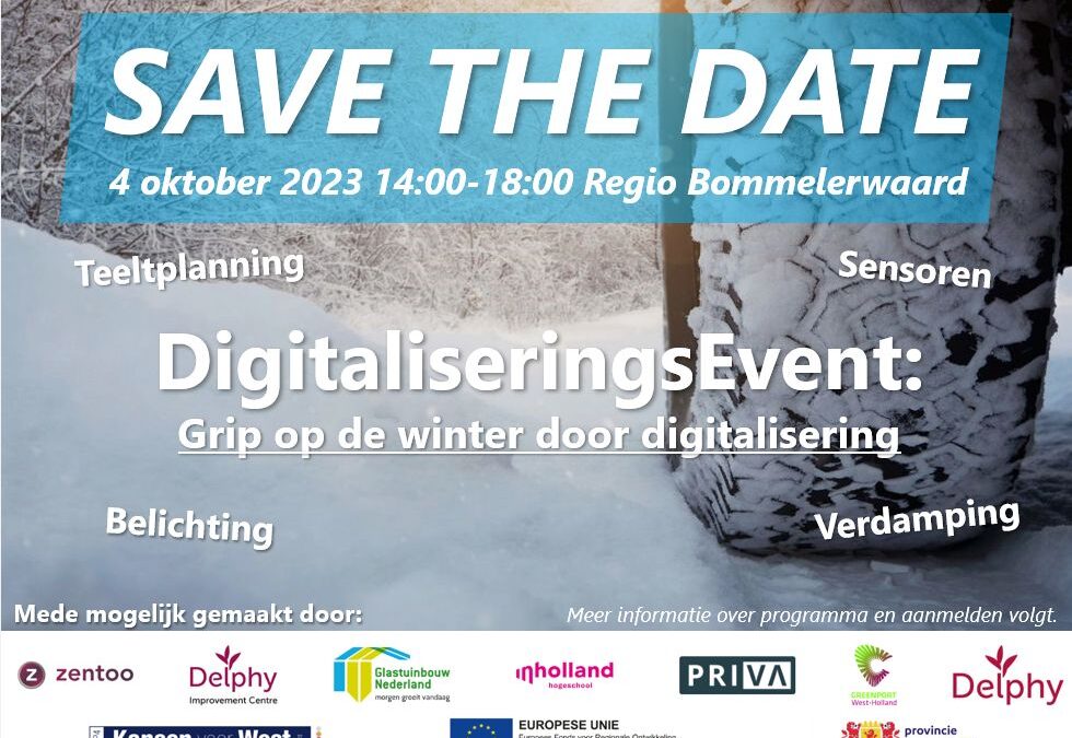 DigitaliseringsEvent op 4 oktober in Bommelerwaard
