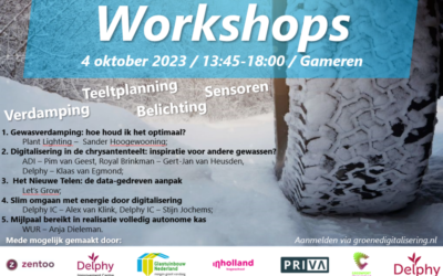Programma DigitaliseringsEvent ‘Krijg grip op de winter door digitalisering’ bekend