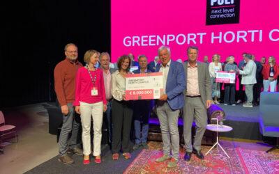 Symbolische overhandiging Groeifonds-bijdrage aan Greenport Horti Campus