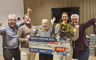 Power of Plants wint publieksprijs Topsector T&U Innovation Prize