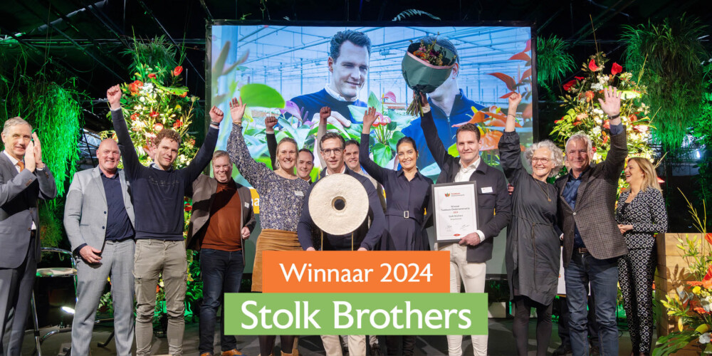 Stolk Brothers winnaar Tuinbouw Ondernemersprijs 2024