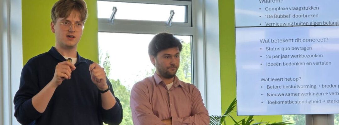 Young Board gepresenteerd aan bestuur